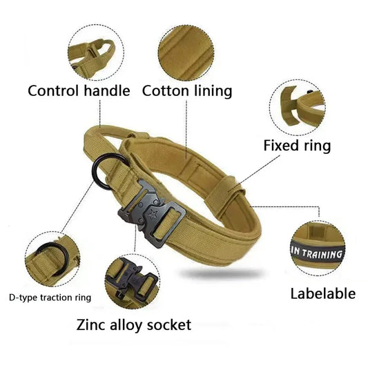 UnleashGo™ Adjustable Tactical Dog Collar &amp; Leash Set From Chaos to Control: The Max &amp; Jake Story