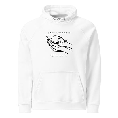 UnleashGo Safe Together – Classic Line Art Unisex Hoodie