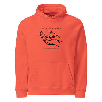 UnleashGo Safe Together – Classic Line Art Unisex Hoodie
