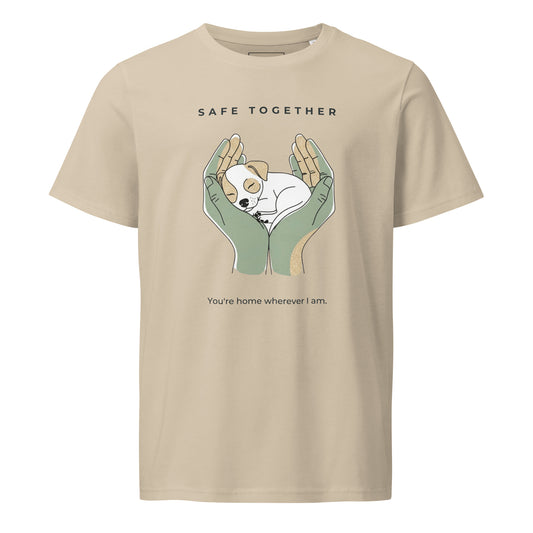 UnleashGo Safe Together – Gentle Illustration Unisex T-shirt